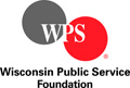 grey and red Wisconsin Public Service Foundation logo