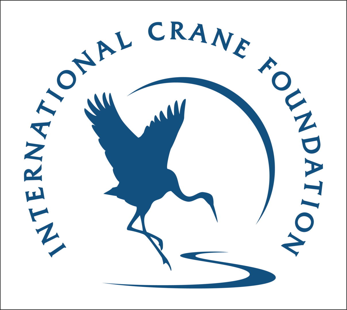 1. ICFLogoBlue_WhiteBackground International Crane Foundation logo